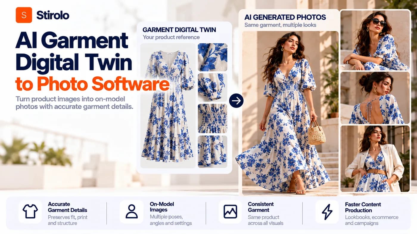 AI Garment Digital Twin to Photo Software: What It Does and How to Judge Accuracy - Stirolo