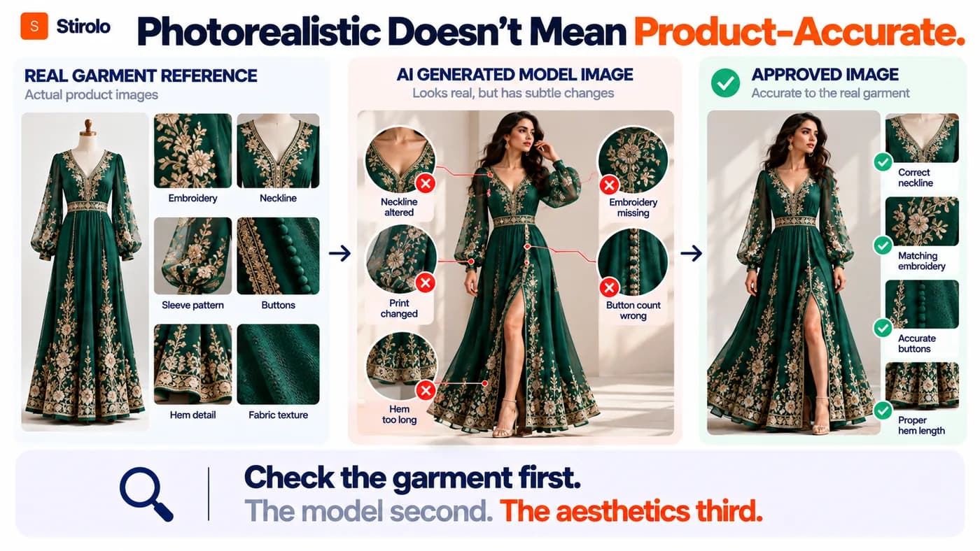 AI Virtual Photoshoot Generator for Clothing Brands: How to Use It Without Losing Product Accuracy - illustration 1