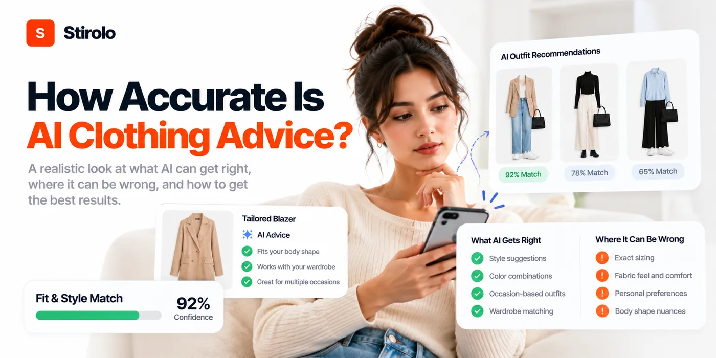 How Accurate Is AI Clothing Advice? - Stirolo
