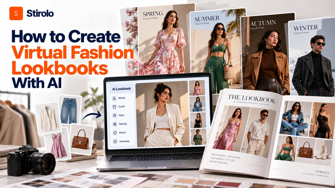 How to Create Virtual Fashion Lookbooks With AI - Stirolo