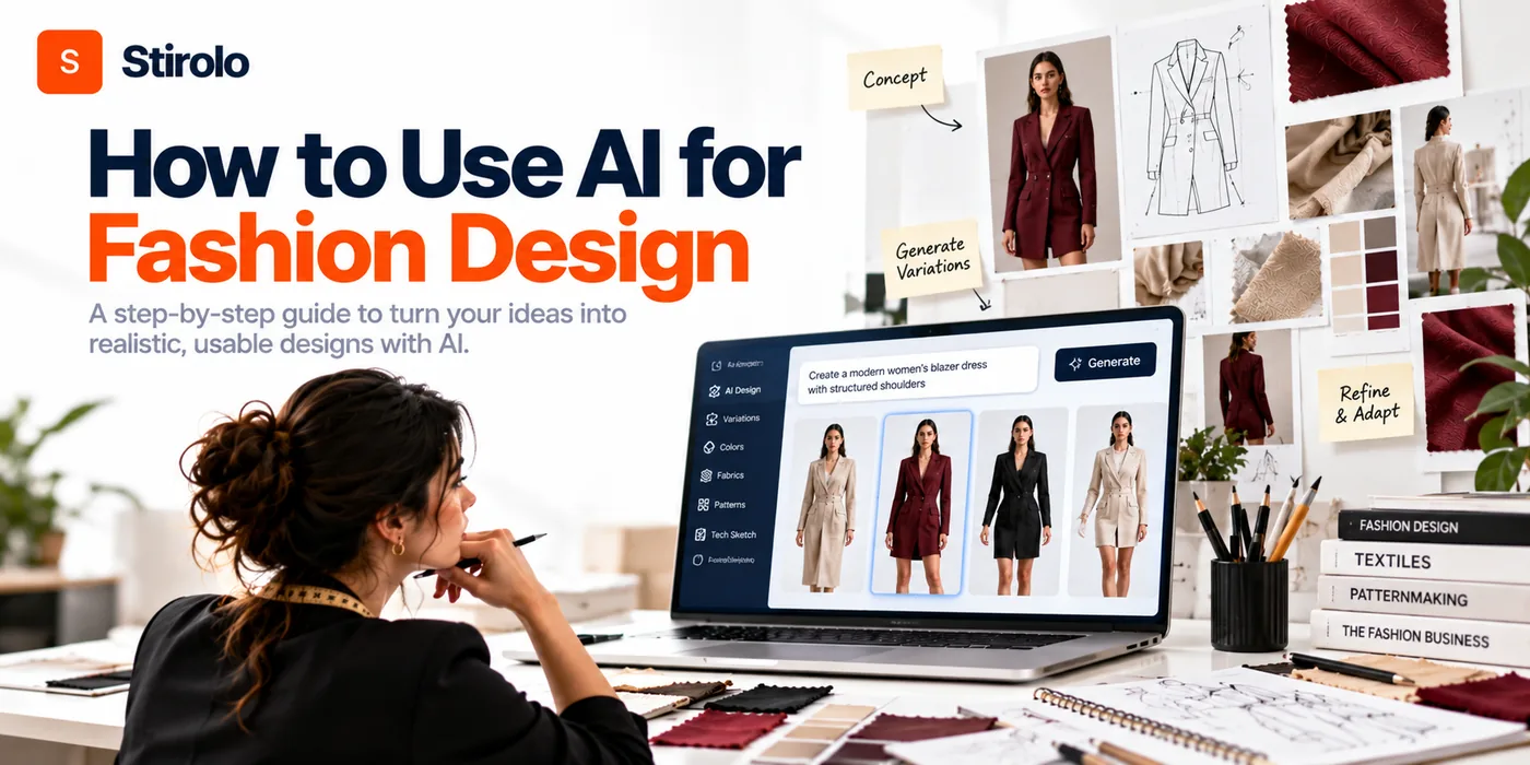 How to Use AI for Fashion Design: A Practical Designer-Led Workflow - Stirolo
