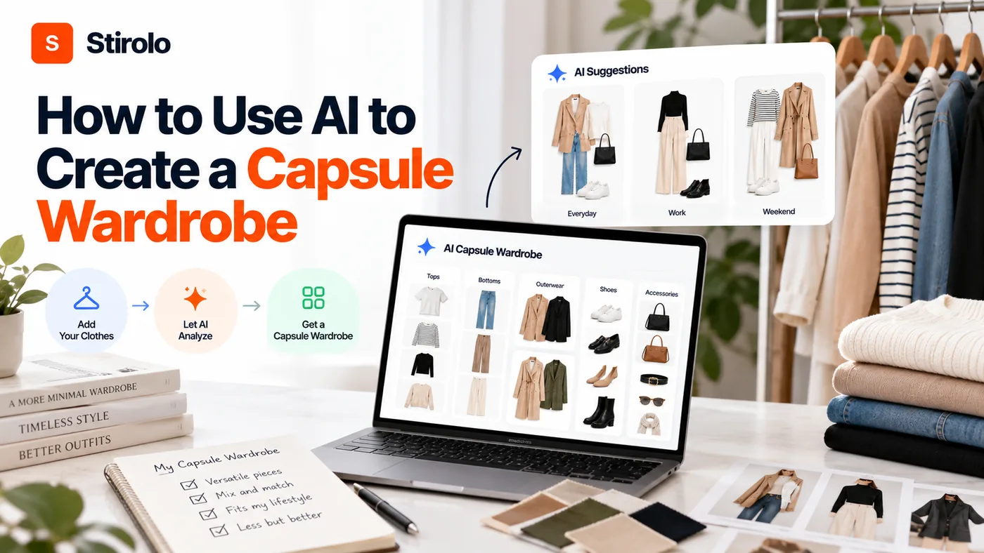 How to Use AI to Create a Capsule Wardrobe That Fits Your Real Life - Stirolo