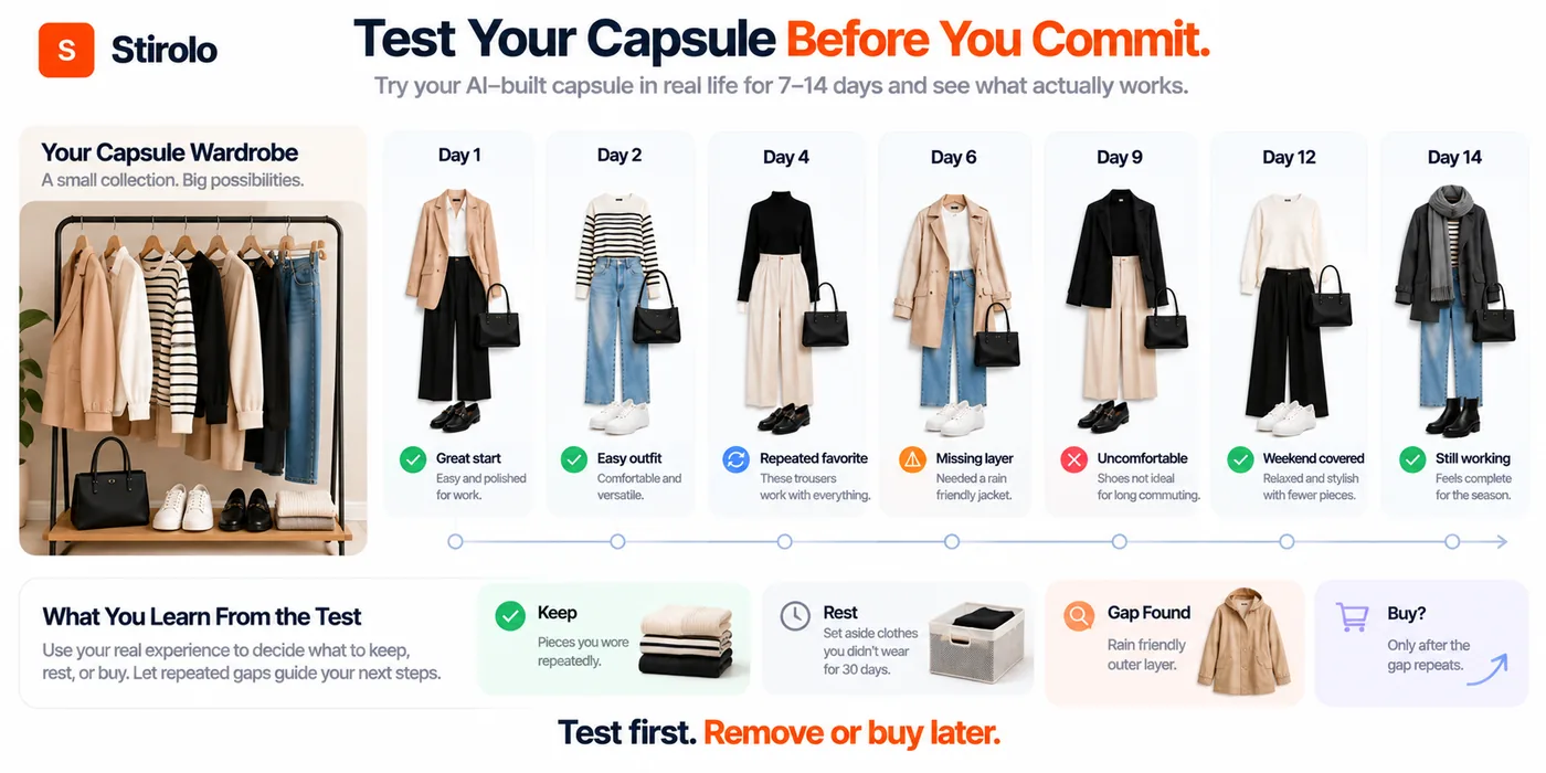 How to Use AI to Create a Capsule Wardrobe That Fits Your Real Life - illustration 2