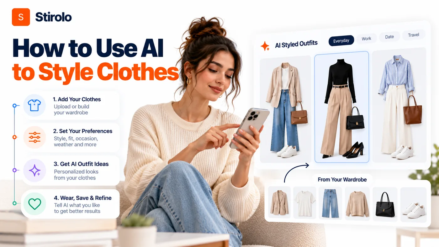 How to Use AI to Style Clothes: A Practical Step-by-Step Guide - Stirolo
